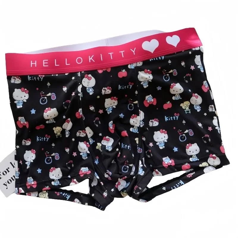 sous-vêtements Hello Kitty noirs